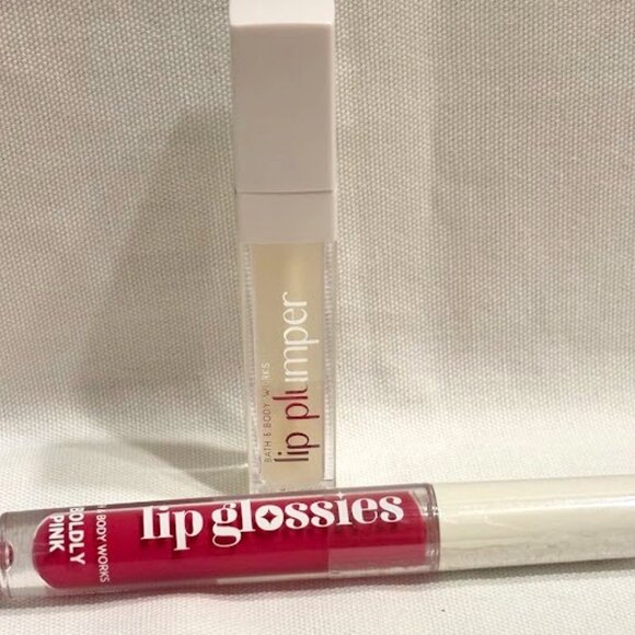 Bath & Body Works -  LIP GLOSSIES and LIP PLUMPER SET - NWT - Picture 1 of 1